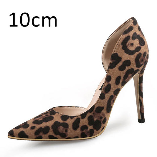 Leopard Point Heels"
