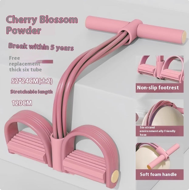 Pedal-Brustexpander – Verbesserte Ausführung mit 4, 6 und 8 Rohren 