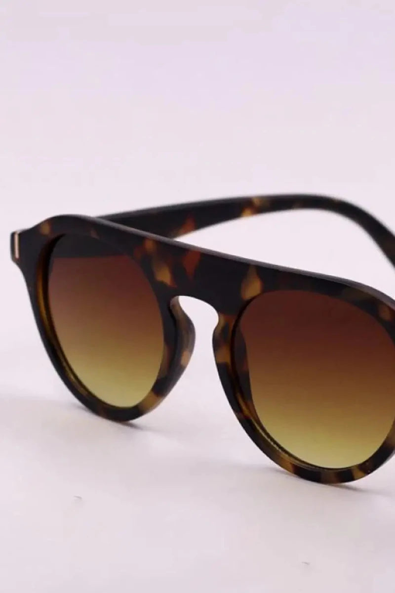 3 - Piece Round Polycarbonate Full Rim Sunglasses - Lustreve
