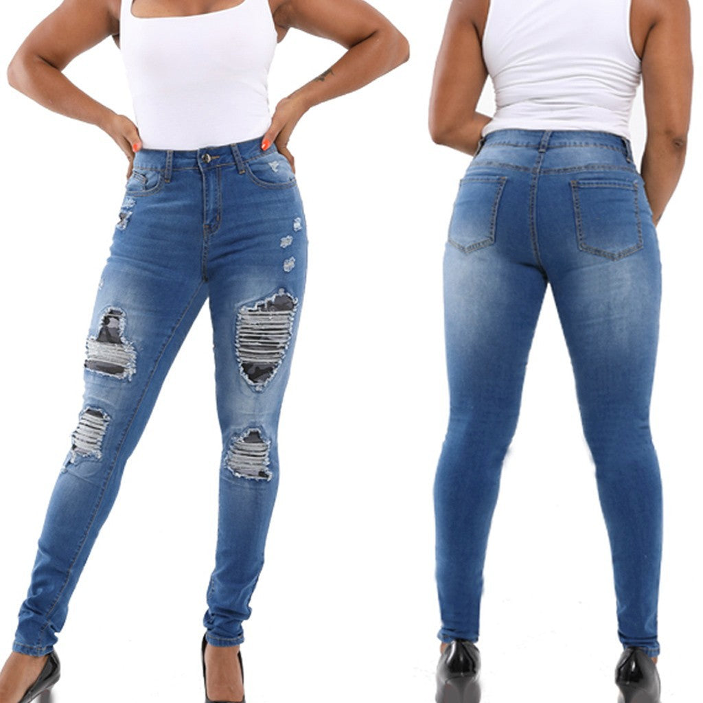 Main Chic Pose Denim Trousers