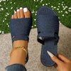 Open Toe Flats Sandals
