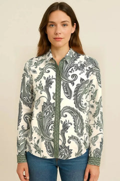 Europäisches und amerikanisches Blumenhemd