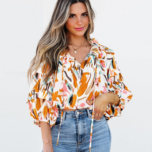 Bold Block Babe Blouse