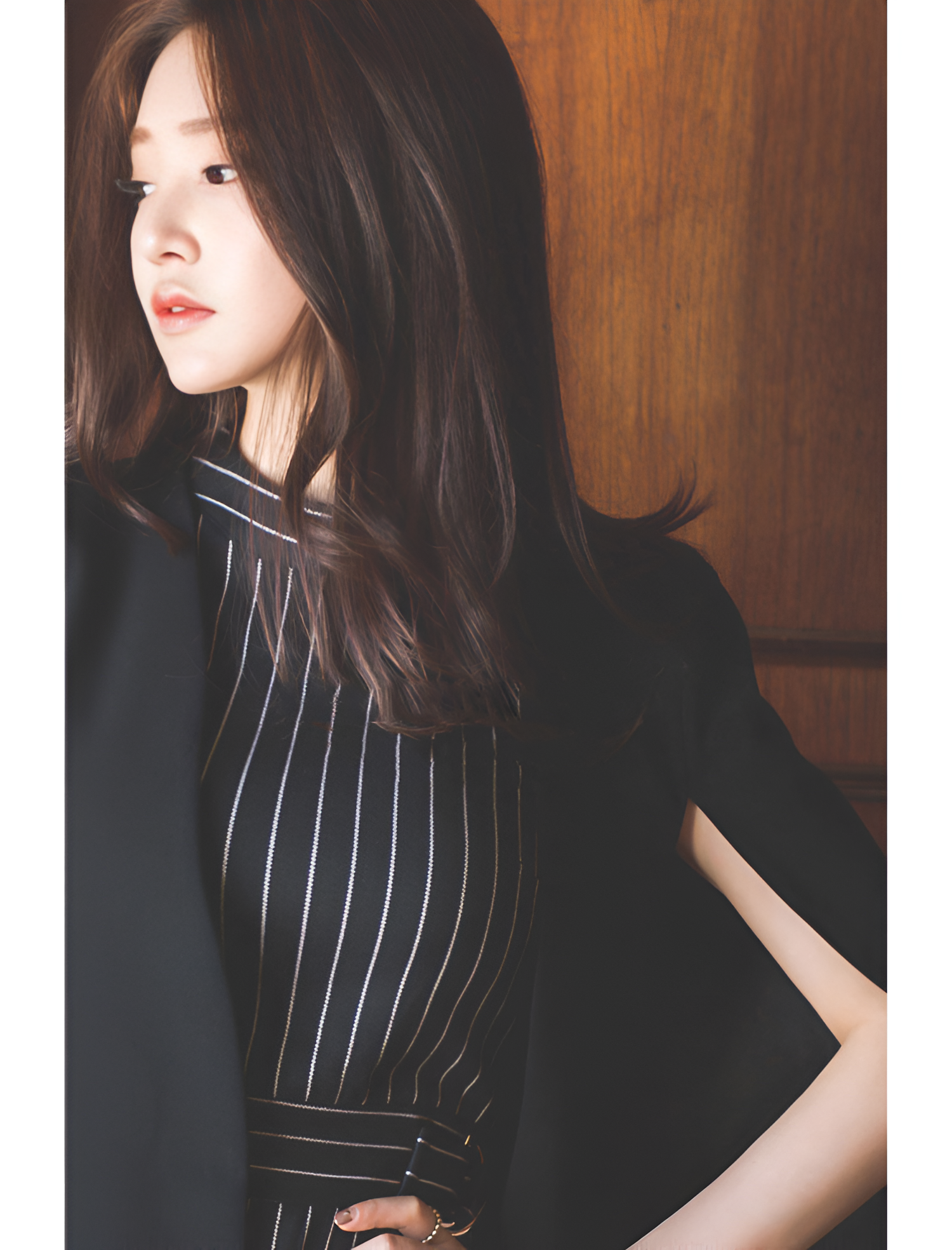 Robe mi-longue bombshell pour salle de conférence 