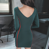 Outside Allure Oversized Bottoming Dress