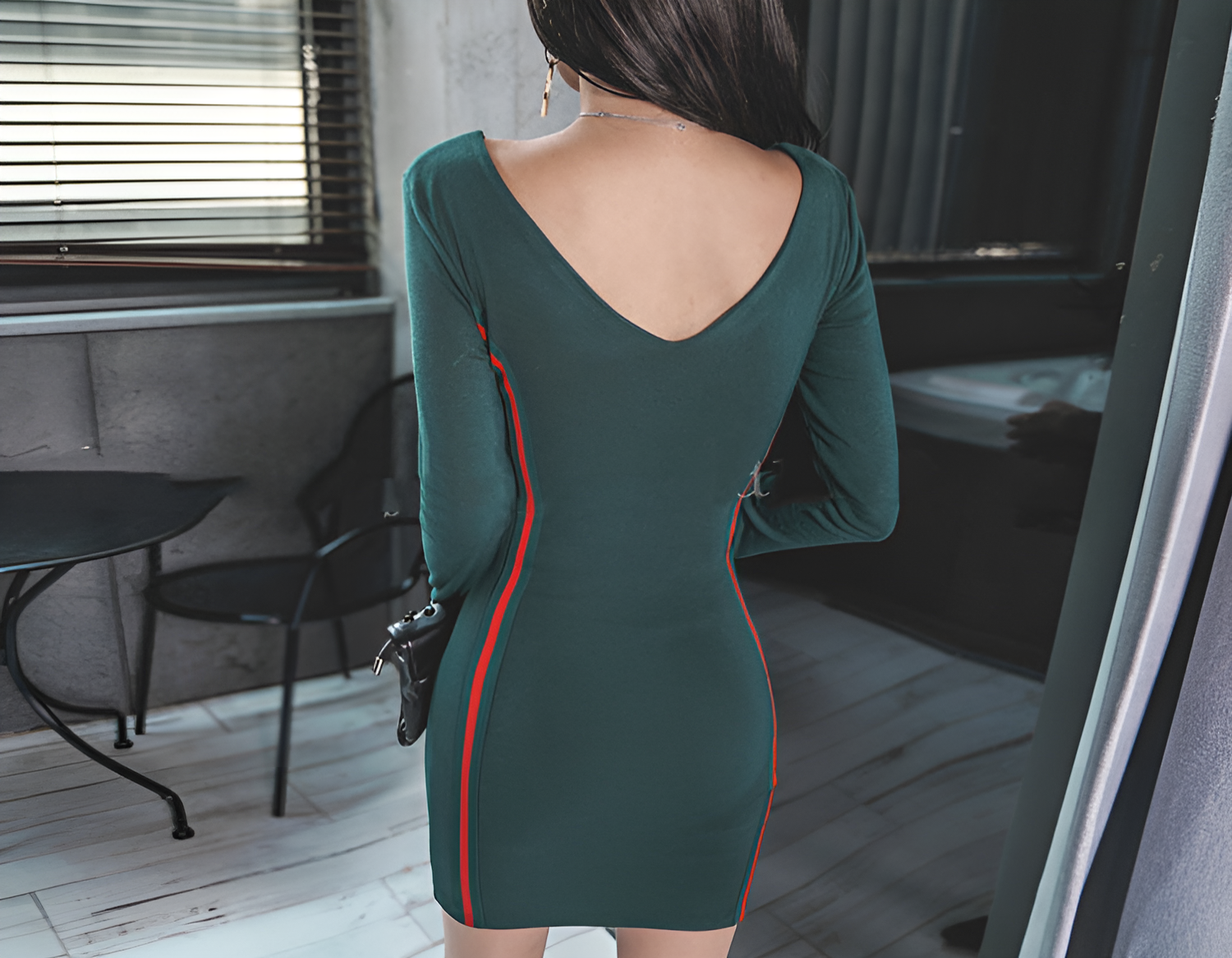 Outside Allure Oversized Bottoming Dress