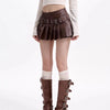 Gianna Faux Leather  Skirt