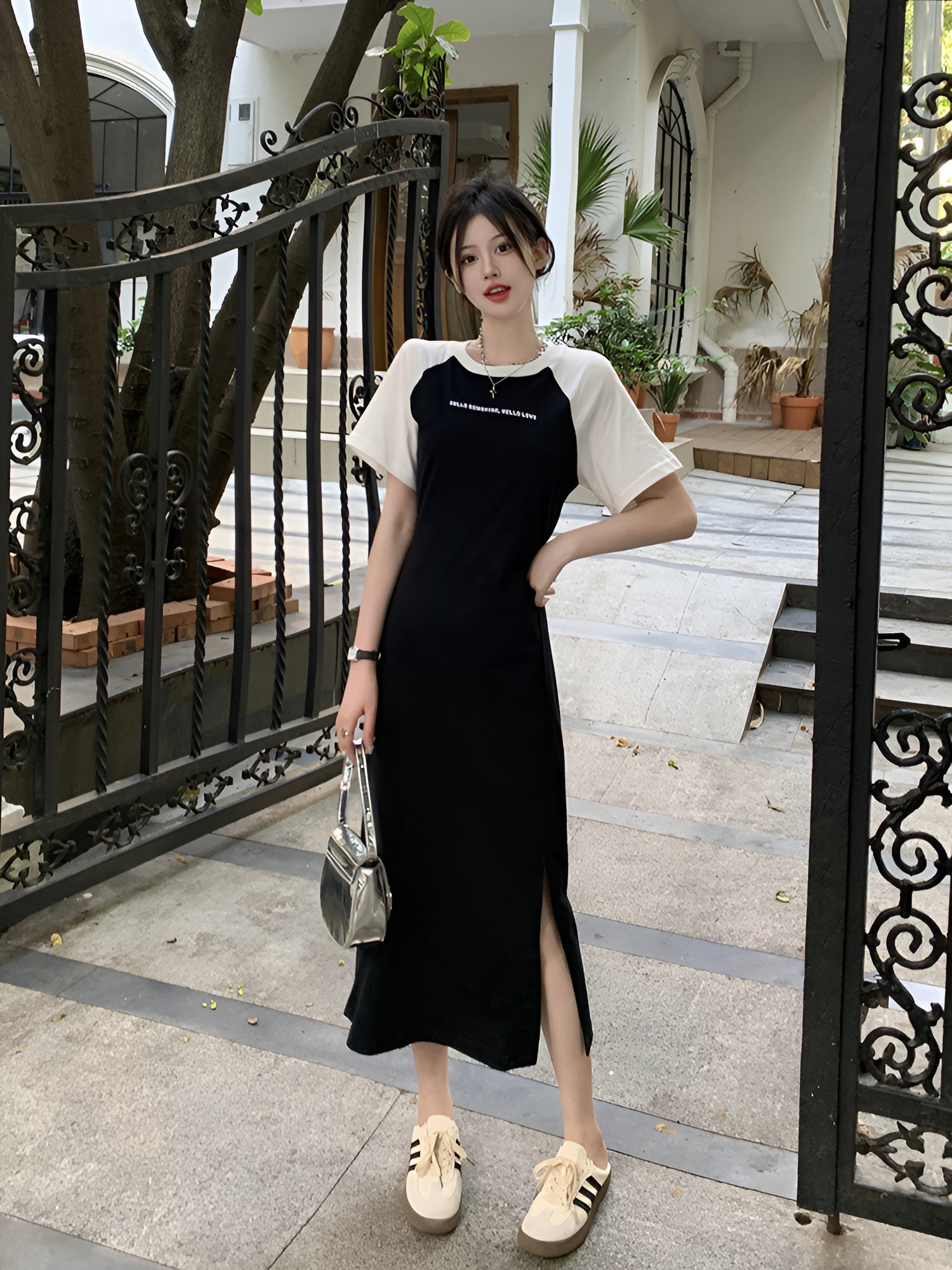 Radiance Maeve Kurzarm-T-Shirt-Kleid