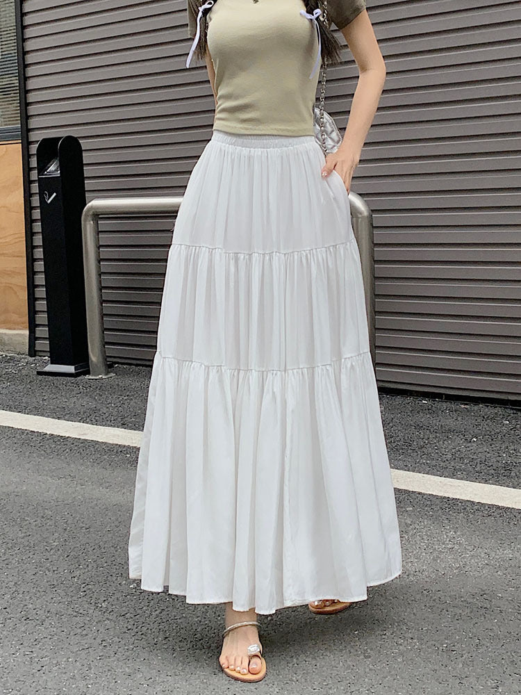 Isabella Ruffled Maxi Skirt