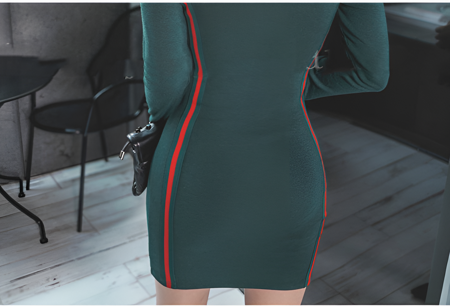 Outside Allure Oversized Bottoming Dress