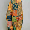 POL Printed Patchwork Wide Leg Pants with Adjustable Side Drawstring