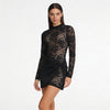 Pure Temptation Maeve Lace-Twist Mini Dress
