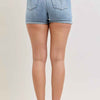 Judy Blue High-Waisted Slim Short with Cell Phone Back Pockets
