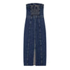 Robe en jean Maeve Sculpted Elegance