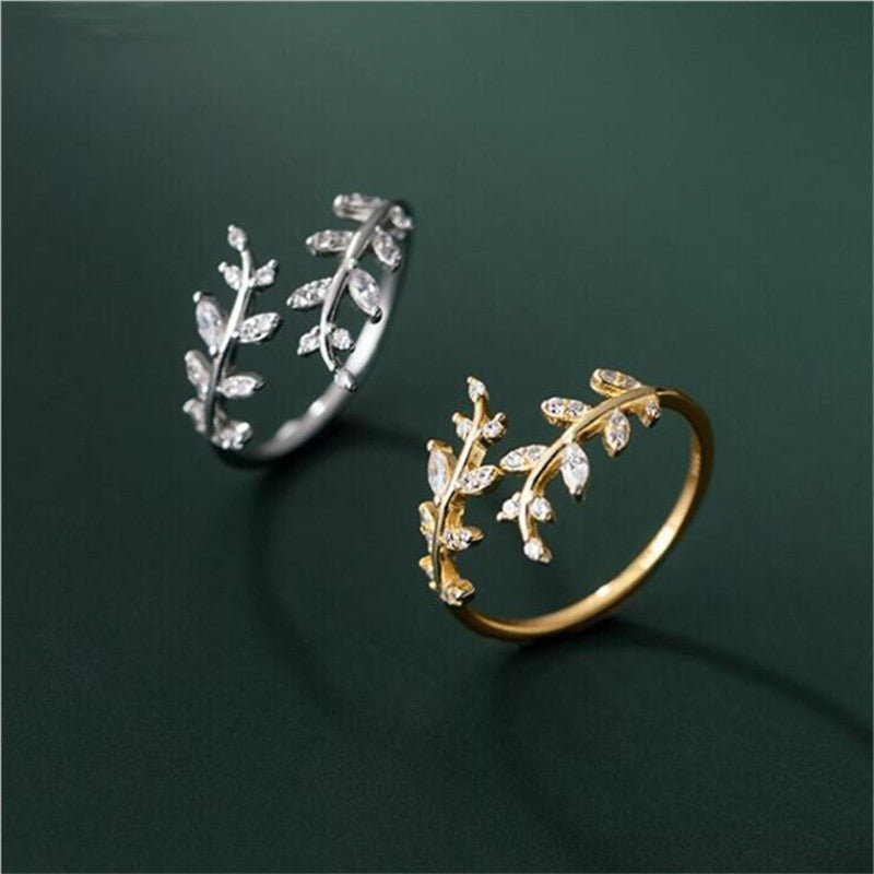 Bague Branche pour Femme - Bijoux Tendance Printemps-Été