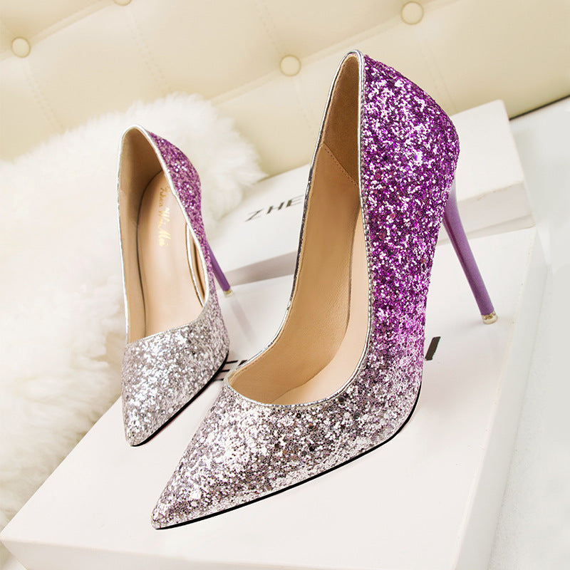 Sequin Shine Heels"