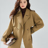 Elegant Short Trench Coat