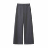 Elegant High-Waist Tailored Wide-Leg Trousers