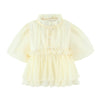 Sunbeam Puff Lace-Up Doll Shirt