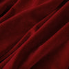 Scarlet Reverie Bubble Sleeve Velvet Dress