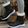Winter Zip Combat Boots
