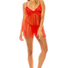 3pc Mesh Robe Set - Lustreve