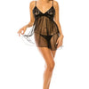 3pc Mesh Robe Set - Lustreve