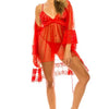 3pc Mesh Robe Set - Lustreve
