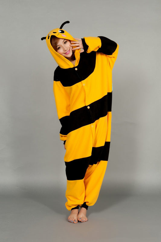 Buzzin’ in Bed – Unisex Bee Onesie Pajama