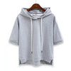 BreezeLayer Hooded Half Sleeve Tee