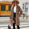 Foxy  Leopard Print Imitation Fur  Coat