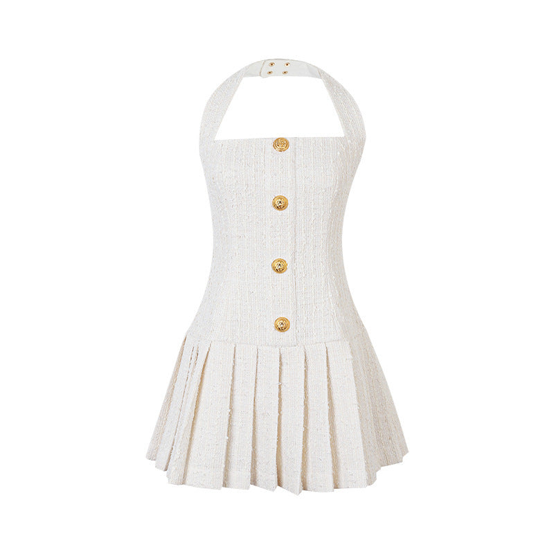 Robe d'été trapèze à bretelles