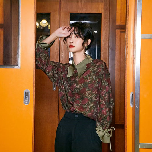 Bloom Luxe Lapel Shirt