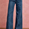 SO ME Seam Detail Mid Rise Stretch Denim Jeans