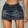Janisa  Denim Mini  Skirt