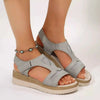Open Toe Wedge Sandals