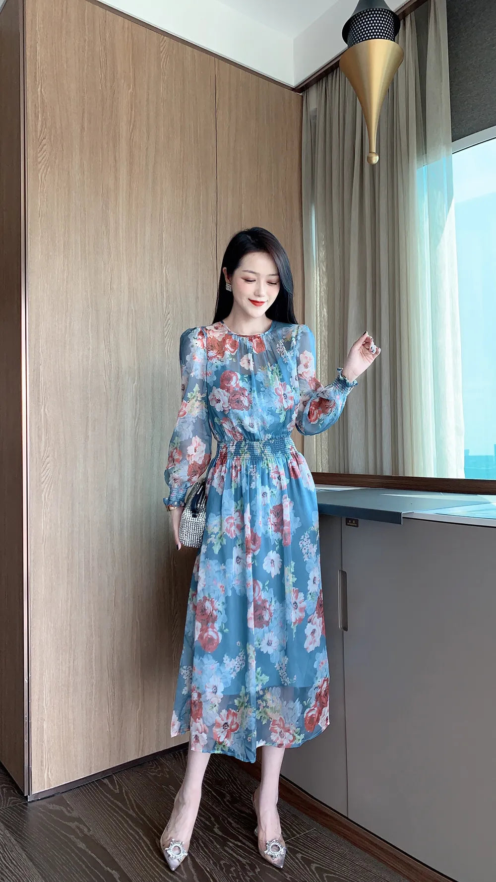 Garden Glimmer Dress"