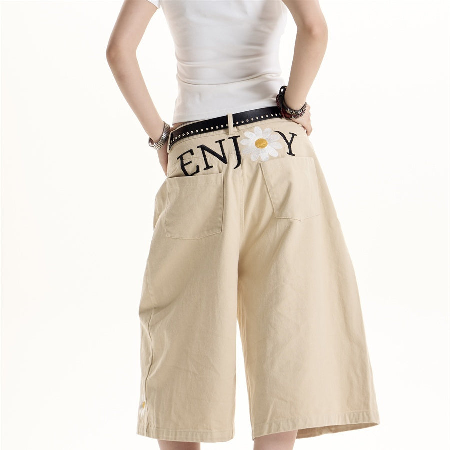 Off Gaze Daisy Wide-Leg Pants