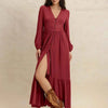 Crisom Merlot Silhoutte Dress