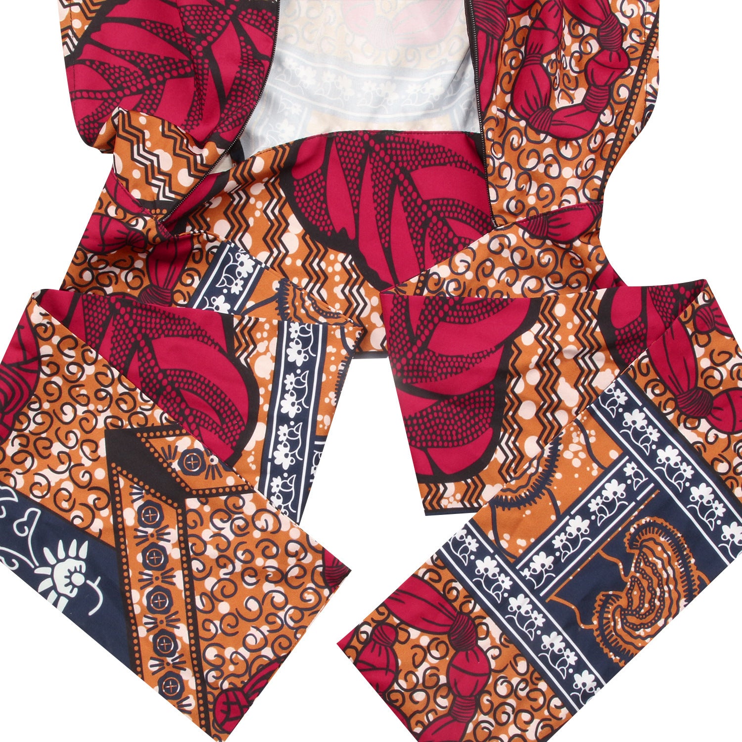 Vivid Dreams Digital Print Halter Dress