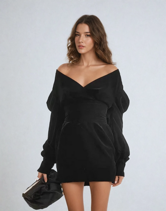 Midnight Luxe Velvet Dress