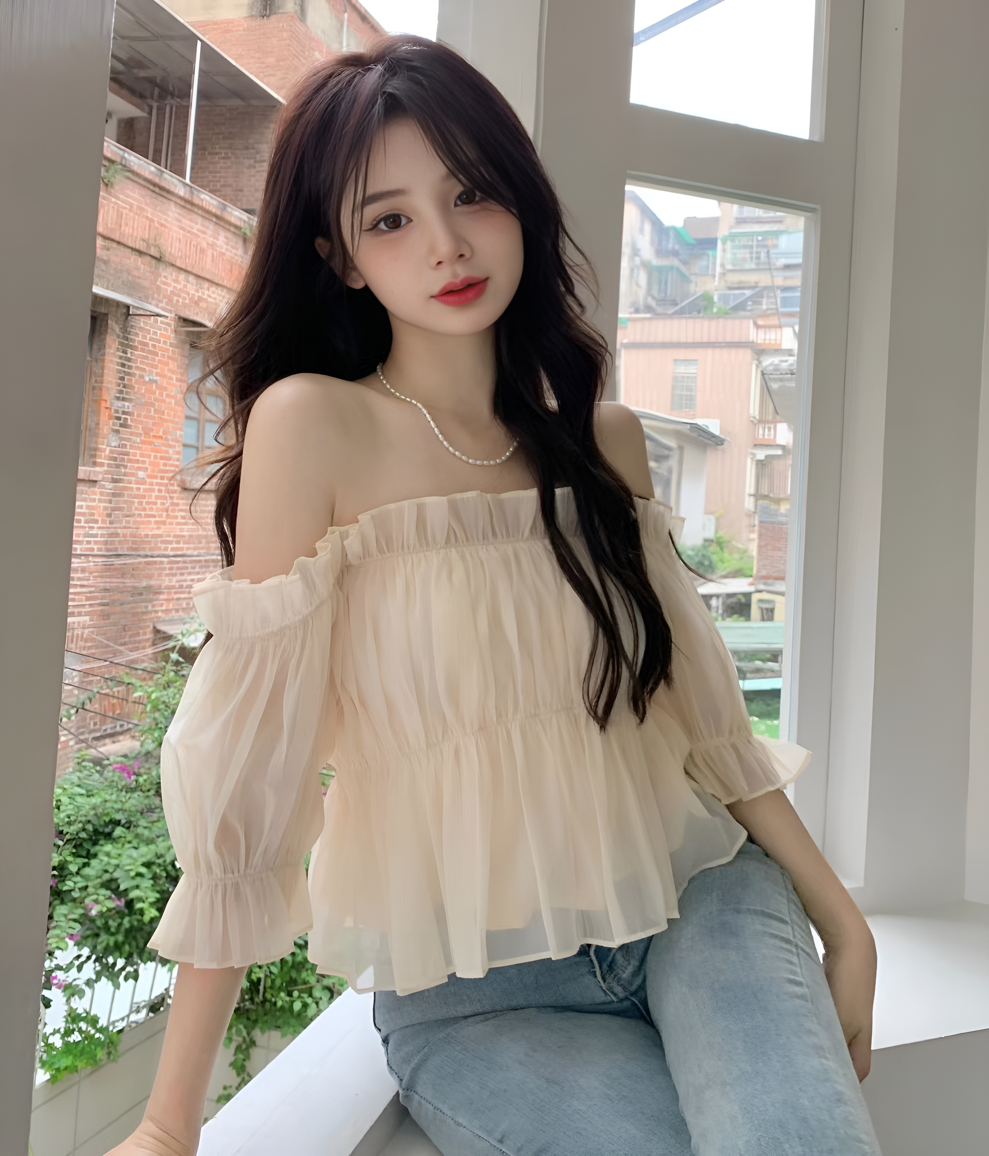 Midnight Muse Denim Suspender Dress