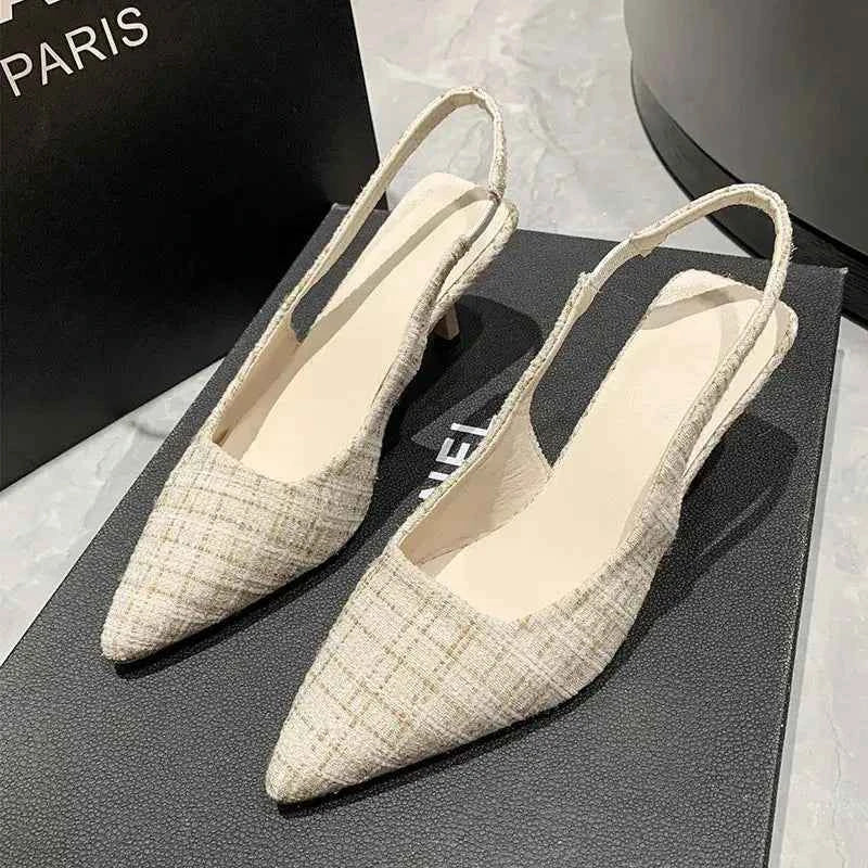 SlingPoint Kitten Pumps"