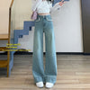Playful & Trendy Wide-Leg Cropped Jeans