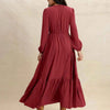 Crisom Merlot Silhoutte Dress