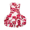 Robe jupon florale sexy à épaules dénudées