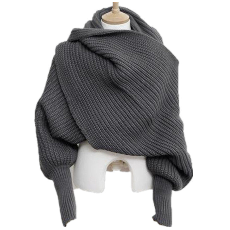 Luxury Cashmere Sweater Scarf for Women – Soft & Warm Fashion Wrap