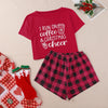 Santa Baby Lounge Set – Red Plaid Magic