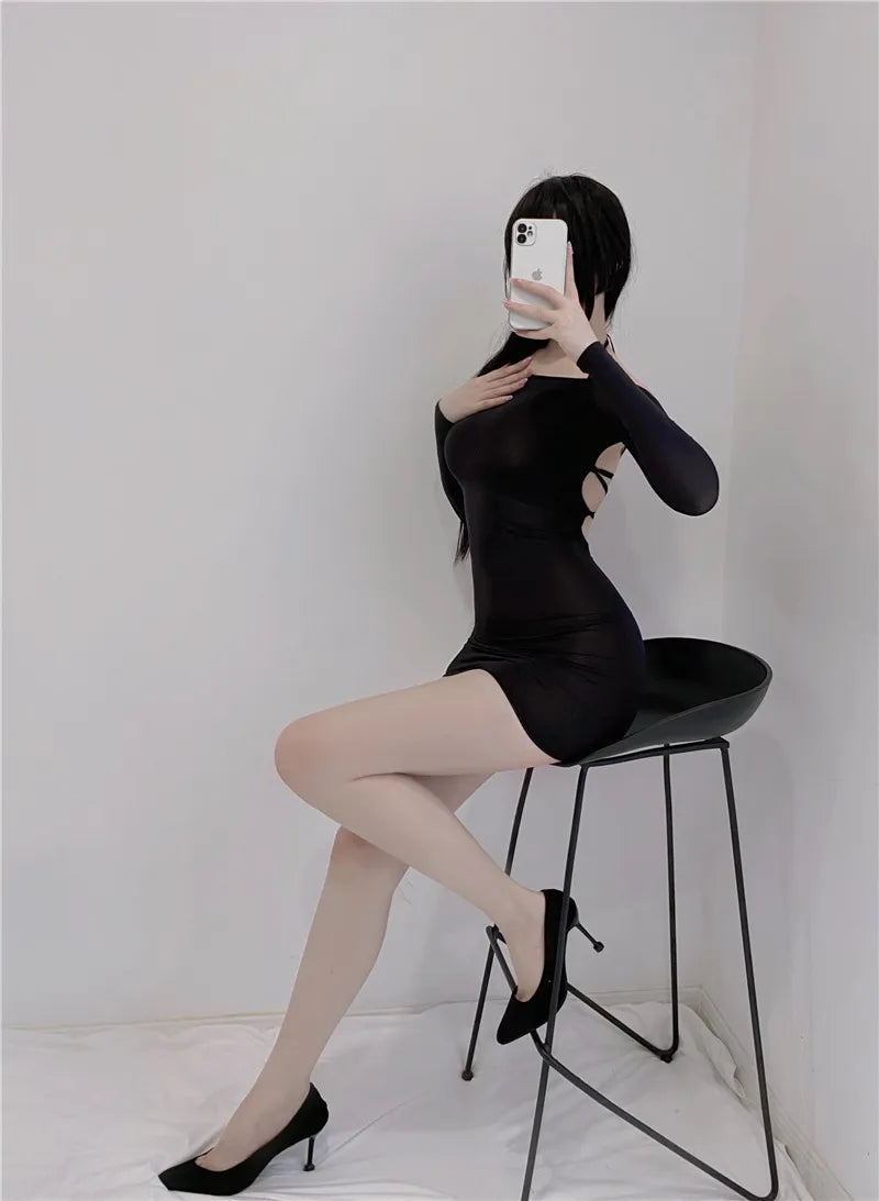 Dare to Bare Mini Bodycon Dress