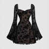 Anastasia Fleur Lace Sleeve Mini Dress